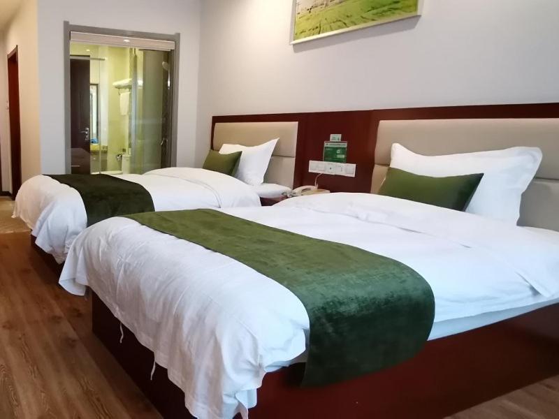 Greentree Inn Anhui Hefei Mengcheng Road Beierhuan Express Hotel מראה חיצוני תמונה