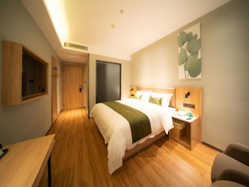 Greentree Inn Anhui Hefei Mengcheng Road Beierhuan Express Hotel מראה חיצוני תמונה